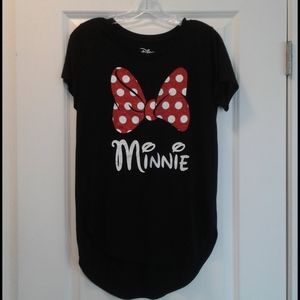 Disney shirt, size M, Minnie Mouse glitter bow